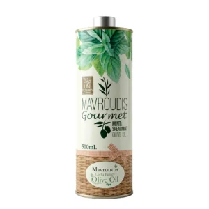 Grecka oliwa z oliwek extra virgin miętowa Mavroudis 500ml